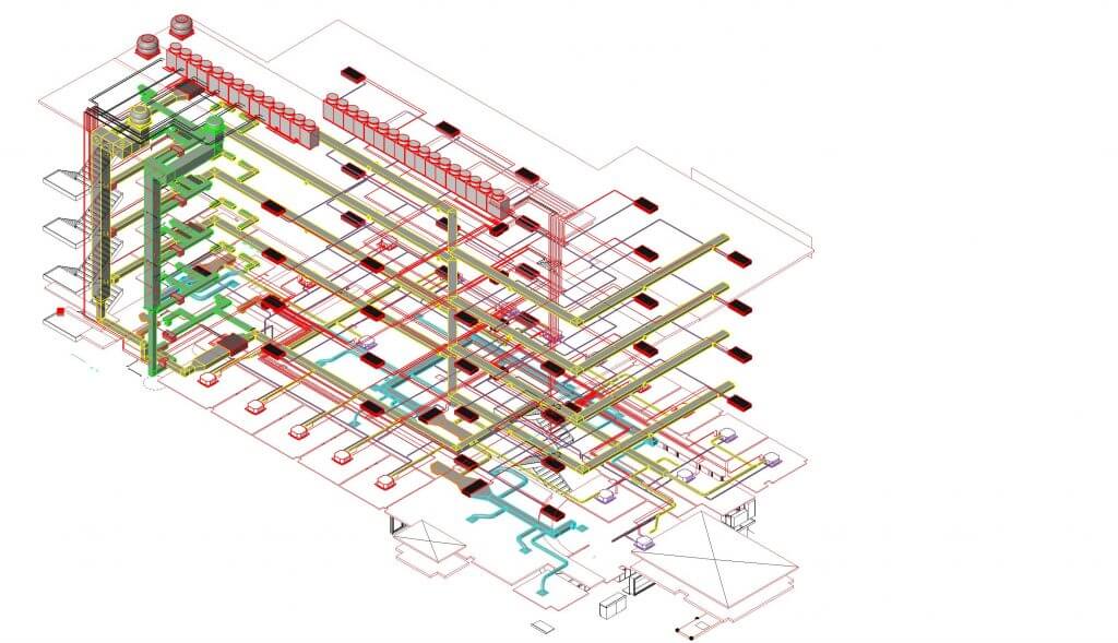 Garden Gateway Building engineering diagram by W3 Engineering